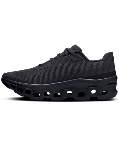 On Cloudmonster Void Women's Running Shoes, Black/Black