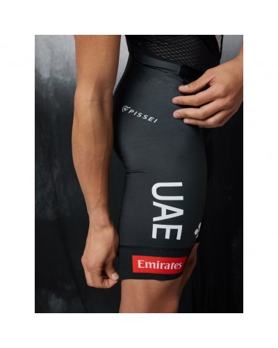 Pissei UAE Emirates XRG 2025 Team Replica Men's Cycling Bibshort, Black