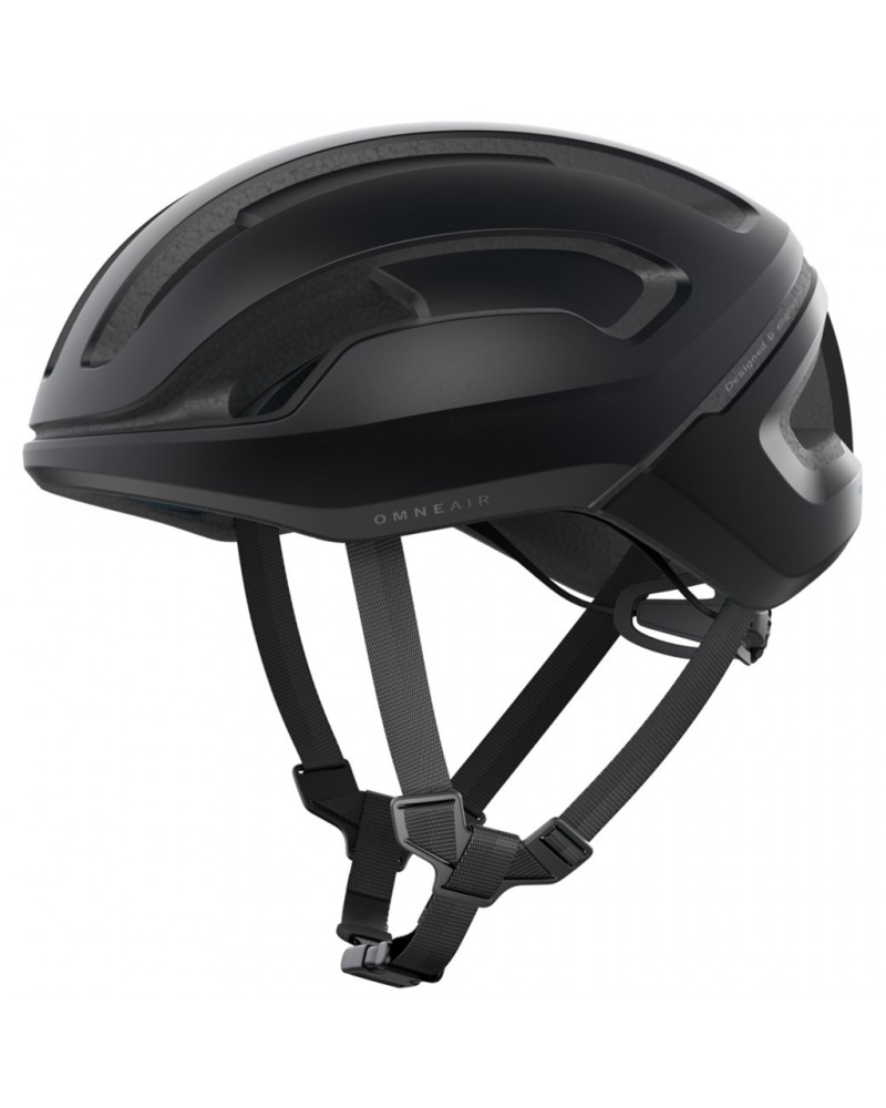 Poc Omne Air Spin Road Cycling Helmet, Uranium Black Matt