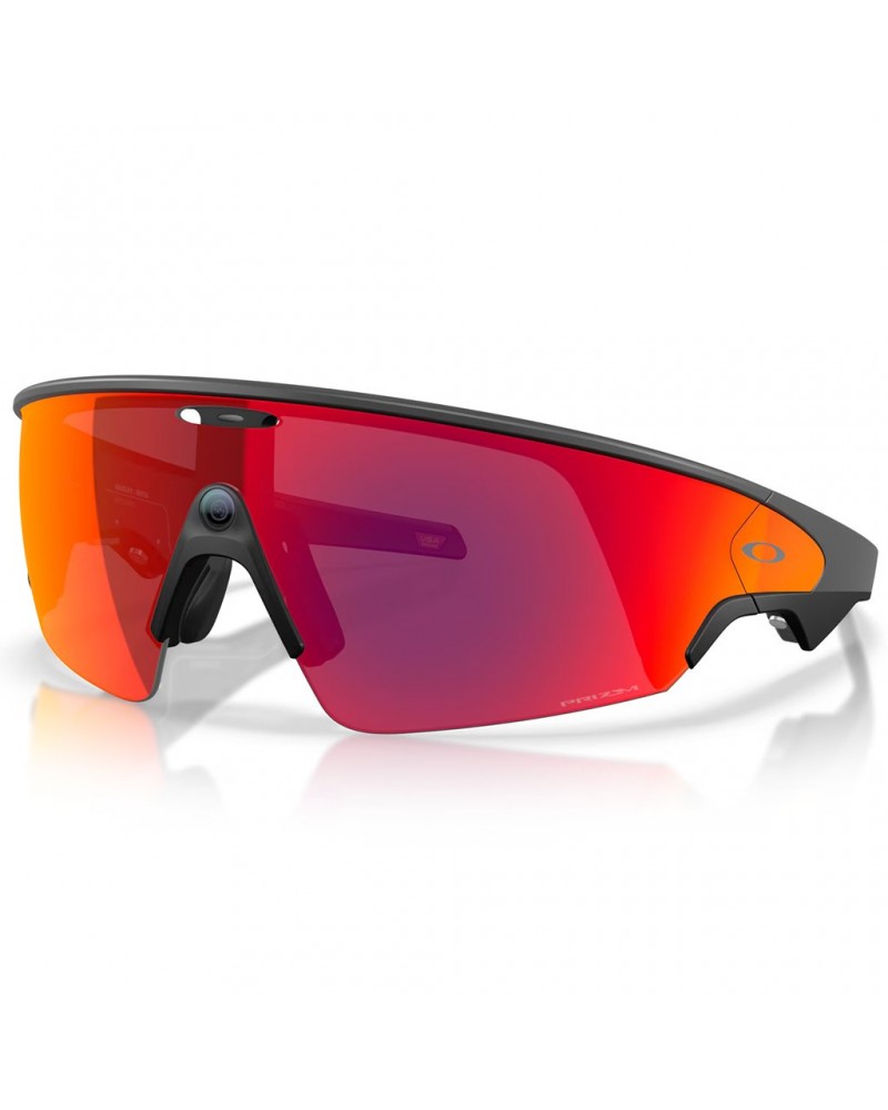 Oakley Meta Vanguard Occhiali AI Performance Nero Opaco/Prizm Road