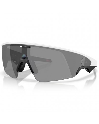 Oakley Meta Vanguard Occhiali AI Performance Bianco Opaco/Prizm Black