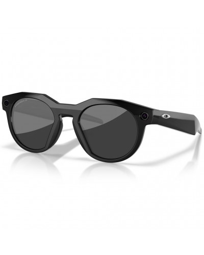 Oakley Meta HSTN AI Performance Glasses Polished Black/Prizm Black Polarized