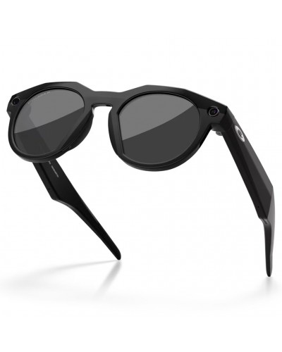 Oakley Meta HSTN AI Performance Glasses Polished Black/Prizm Black Polarized