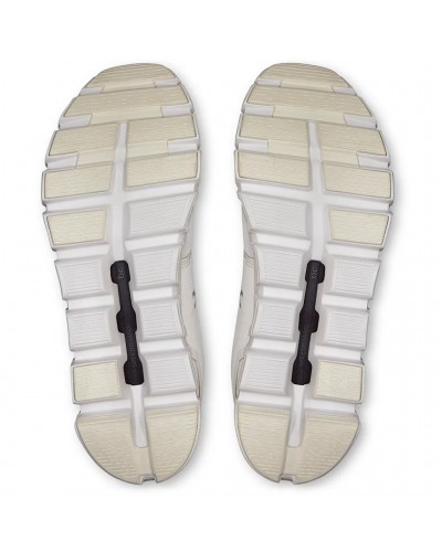 On Cloud 6 Men's Running Shoes, White/White