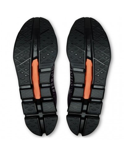 On Cloudflow 5 Scarpe Running Uomo, Nero/Nero