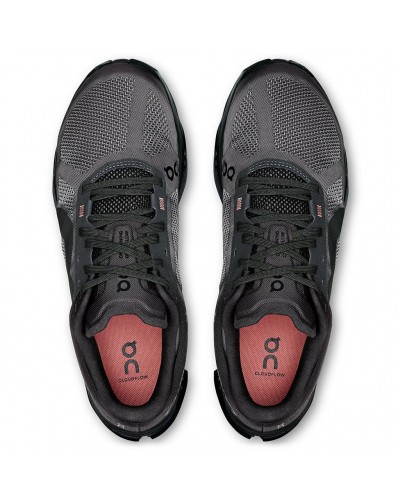 On Cloudflow 5 Men's Running Shoes, Black/Black