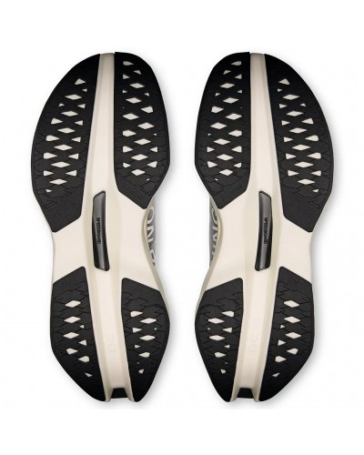 On Cloudboom Max Men's Running Shoes, White/Black