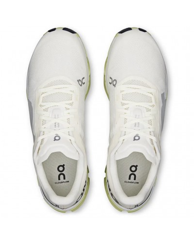 On Cloudflow 5 Men's Running Shoes, Ivory Linen