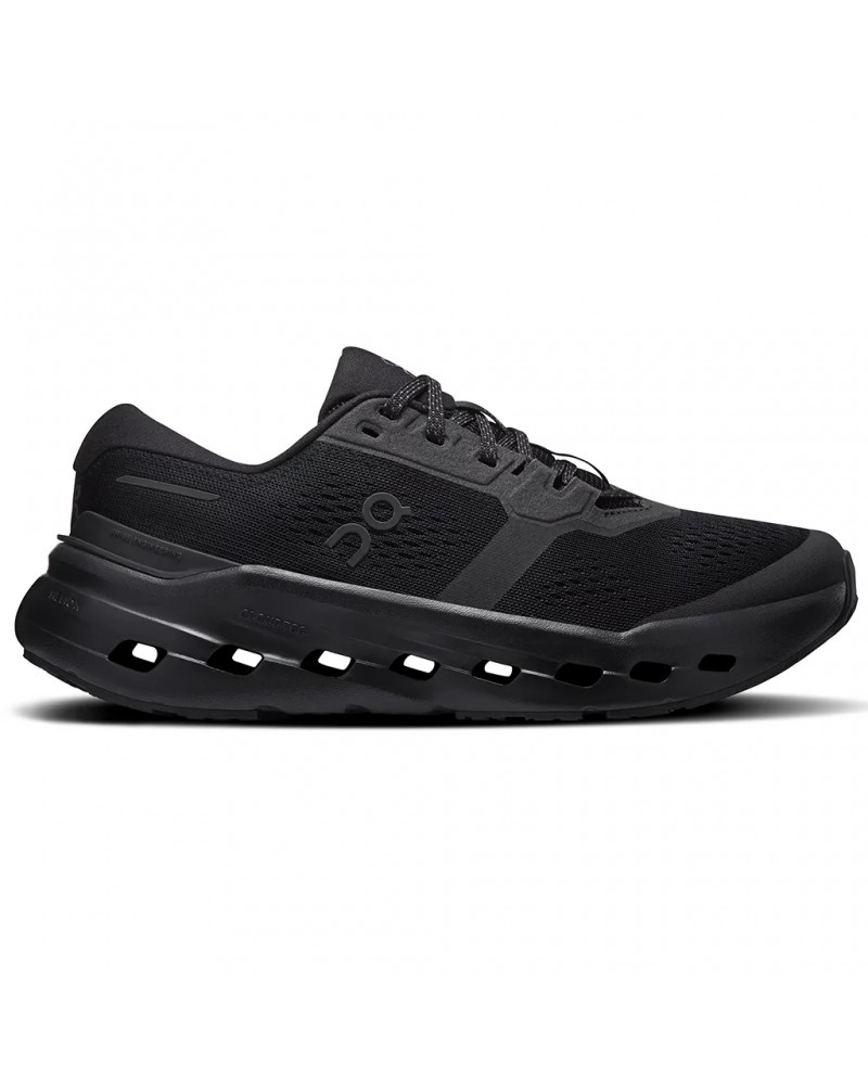 On Cloudrunner 3 Men's Running Shoes, Black/Black