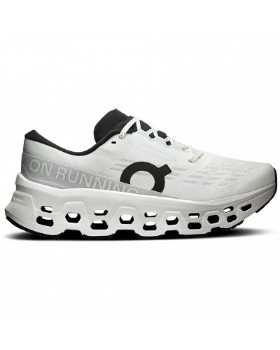 On Cloudmonster 3 Scarpe Running Donna, Bianco/Bianco