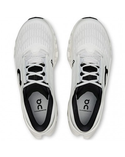 On Cloudmonster 3 Scarpe Running Donna, Bianco/Bianco