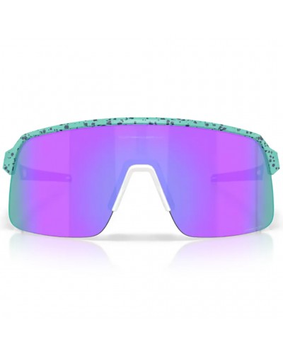 Oakley Sutro Lite Cycling Glasses Polished Celeste Splatter/Prizm Violet