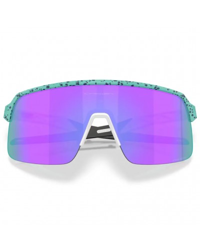 Oakley Sutro Lite Cycling Glasses Polished Celeste Splatter/Prizm Violet