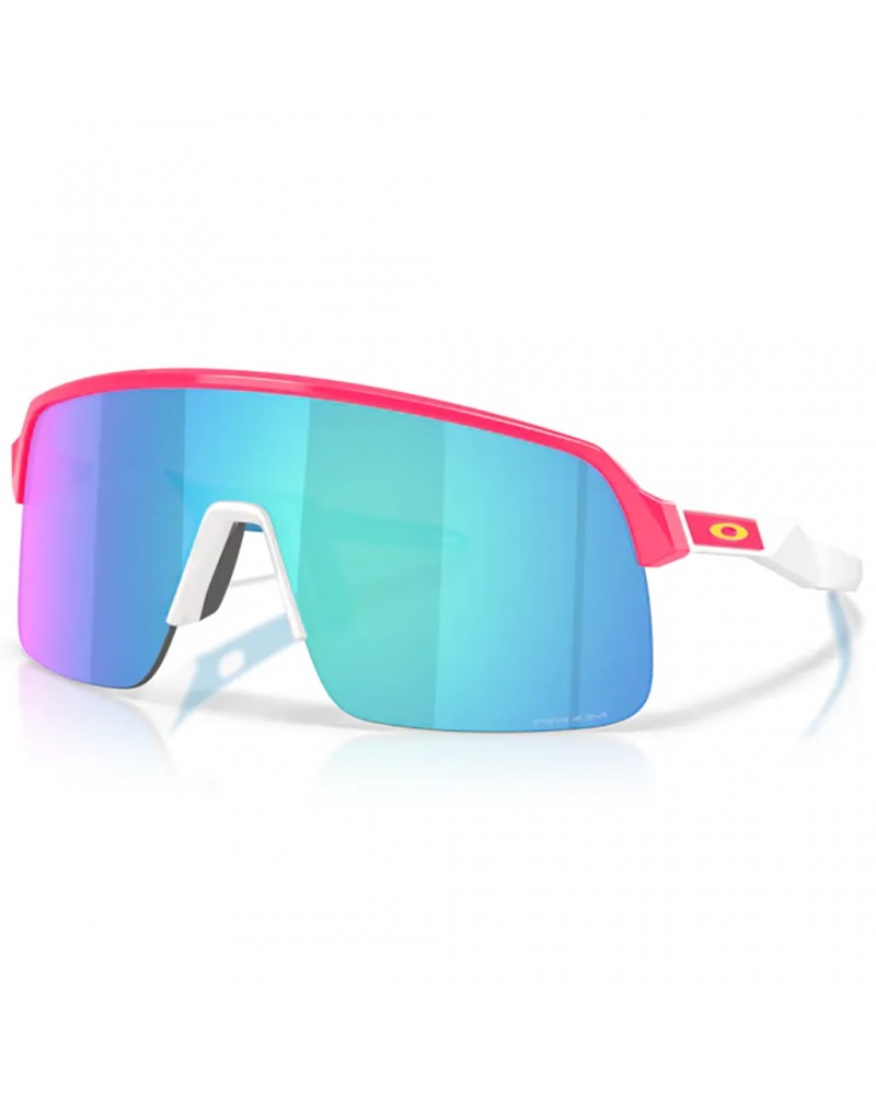 Oakley Sutro Lite Cycling Glasses Polished Neon Pink/Prizm Sapphire