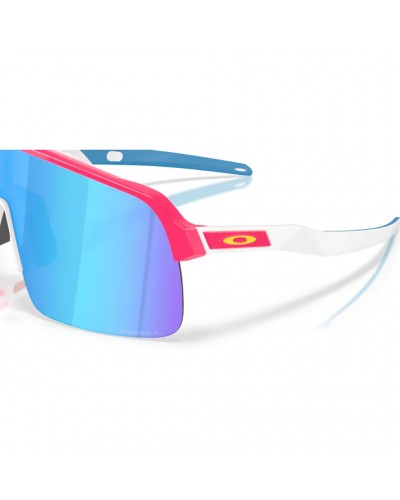 Oakley Sutro Lite Cycling Glasses Polished Neon Pink/Prizm Sapphire