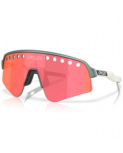 Oakley Occhiali Sutro Lite Sweep Pacific Trail Collection Argento/Blu Colorshift Opaco/Prizm Trail Torch