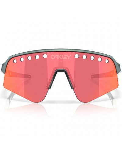 Oakley Occhiali Sutro Lite Sweep Pacific Trail Collection Argento/Blu Colorshift Opaco/Prizm Trail Torch