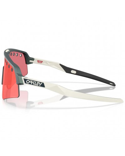 Oakley Occhiali Sutro Lite Sweep Pacific Trail Collection Argento/Blu Colorshift Opaco/Prizm Trail Torch