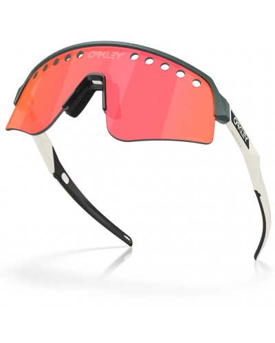 Oakley Occhiali Sutro Lite Sweep Pacific Trail Collection Argento/Blu Colorshift Opaco/Prizm Trail Torch