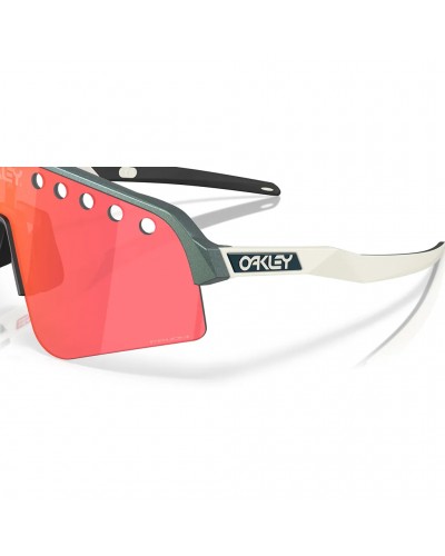 Oakley Occhiali Sutro Lite Sweep Pacific Trail Collection Argento/Blu Colorshift Opaco/Prizm Trail Torch