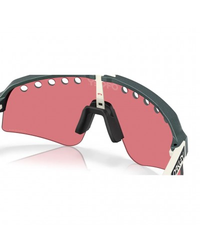 Oakley Occhiali Sutro Lite Sweep Pacific Trail Collection Argento/Blu Colorshift Opaco/Prizm Trail Torch