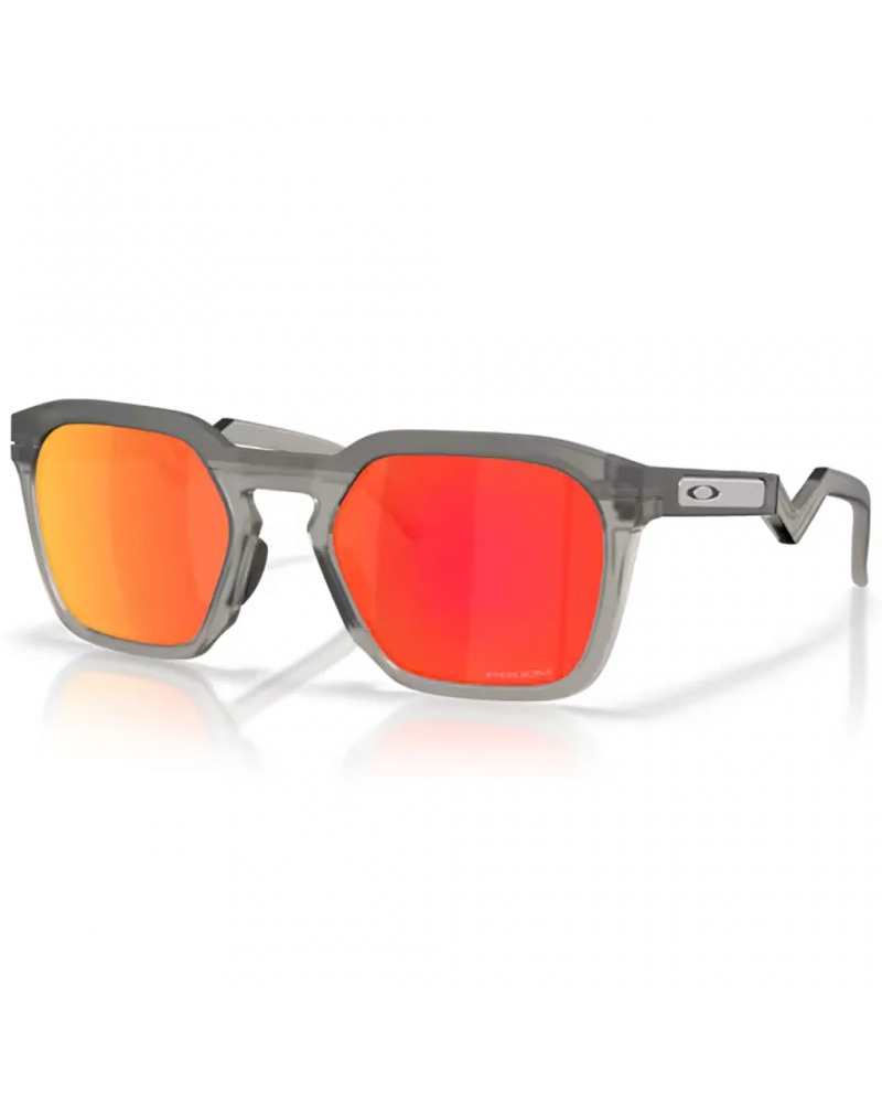 Oakley Occhiali HSTN SQ Grigio Fumo Opaco/Prizm Ruby