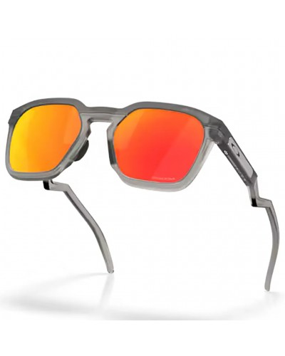 Oakley HSTN SQ Glasses Matte Smoke Grey/Prizm Ruby