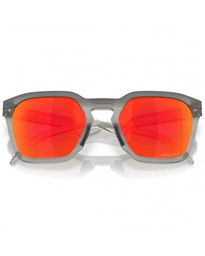 Oakley Occhiali HSTN SQ Grigio Fumo Opaco/Prizm Ruby