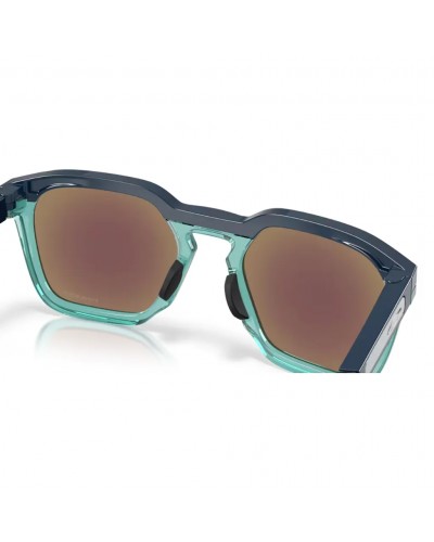 Oakley HSTN SQ Glasses Polished Abyss/Prizm Sapphire
