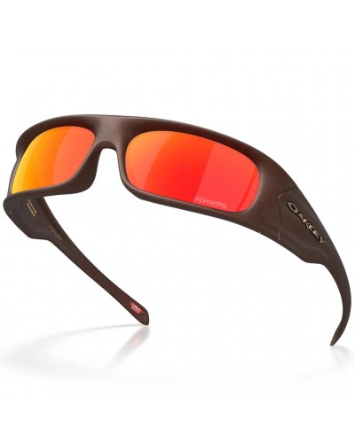 Oakley Highland Jaylen Brown Signature Series Glasses Polished Corten/Prizm Ruby