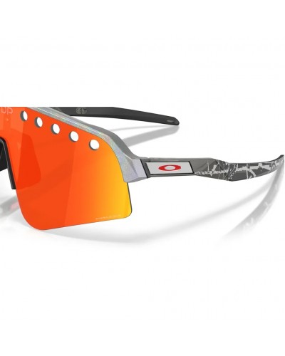 Oakley Sutro Lite Sweep MVDP Signature Cycling Glasses Glossy Space Dust/Prizm Ruby Vented