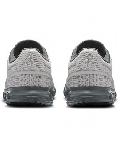 On Cloud 6 Men's Running Shoes, Wolf/Rock
