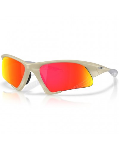 Oakley Suture Jacket Glasses Matte Sand/Prizm Ruby