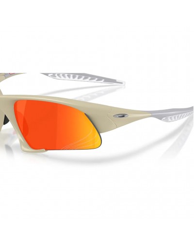 Oakley Suture Jacket Glasses Matte Sand/Prizm Ruby