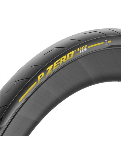 Pirelli P Zero Race RS TLR 700X28 Tubeless Ready Tyre, Black/Yellow (Team Edition)