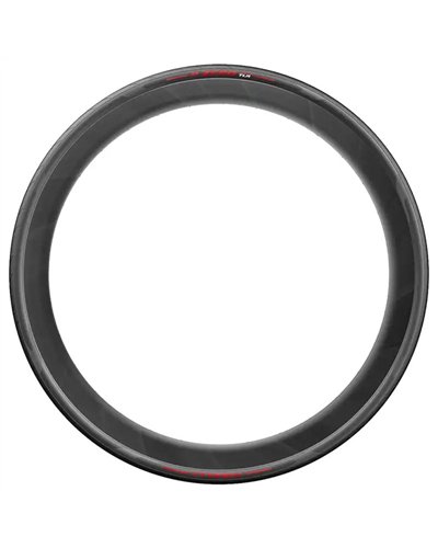 Pirelli P Zero Race TLR 700X26 Copertoncino Tubeless Ready, Nero/Rosso