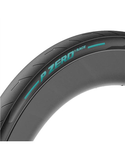 Pirelli P Zero Race 700x28 Folding Tyre, Black/Turquoise