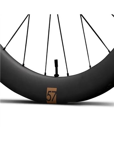 Reserve 57|64 Turbulent Aero 700c Mozzo DT 180 Center Lock, Coppia Ruote