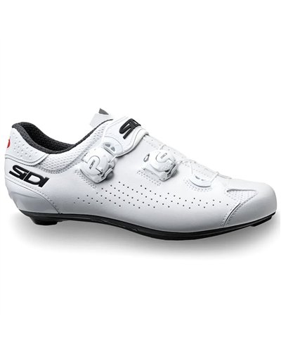 Sidi Genius 10 Scarpe Strada Donna, Bianco/Bianco