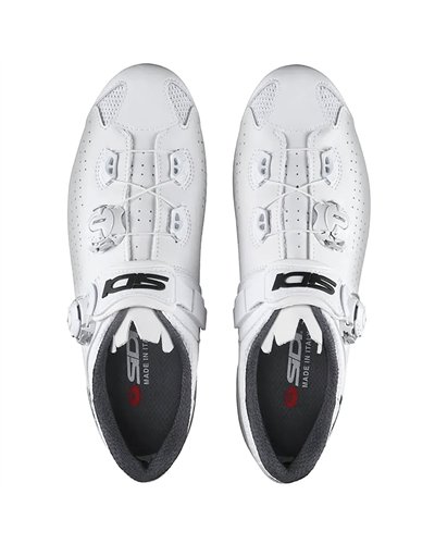 Sidi Genius 10 Women's Road Cycling Shoes, White/White