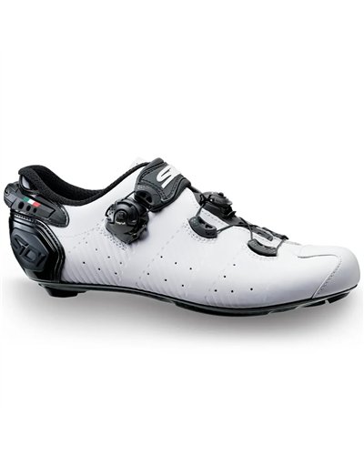 Sidi Wire 2S Carbon Men's Road Cycling Shoes, White/Black