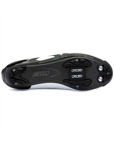 Sidi Tiger 2S Carbon SRS Scarpe MTB Uomo, Bianco/Nero