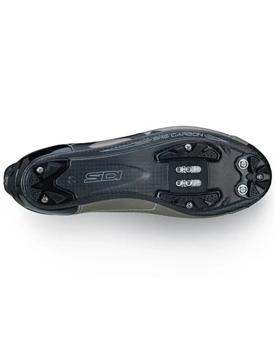Sidi Tiger 2S Carbon SRS Men's MTB Cycling Shoes, Titanium/Black