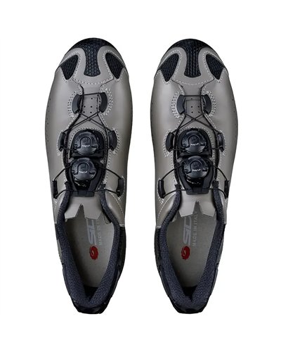 Sidi Tiger 2S Carbon SRS Men's MTB Cycling Shoes, Titanium/Black