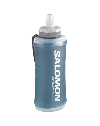 Salomon Active Handheld Idratation System with 500 ml Soft Flask, Black/Slate Grey