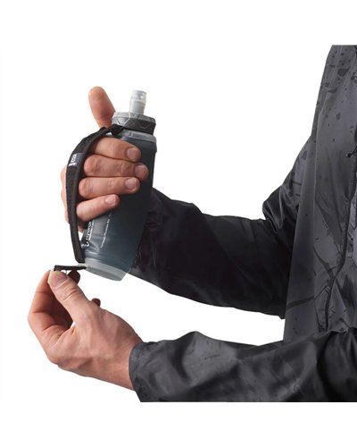 Salomon Active Handheld Idratation System with 500 ml Soft Flask, Black/Slate Grey