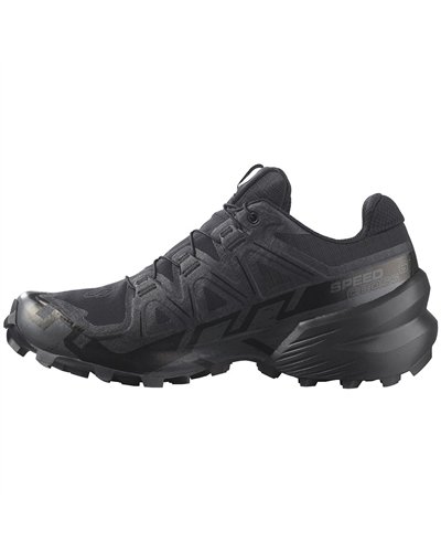 Salomon Speedcross 6 GTX Gore-Tex Women's Trail Running Shoes, Black/Black/Phantom
