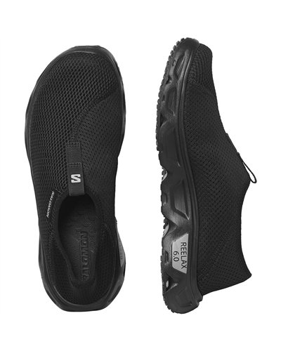 Salomon Reelax Moc 6.0 Men's Shoes, Black/Black/Alloy
