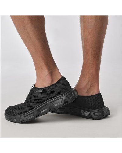 Salomon Reelax Moc 6.0 Men's Shoes, Black/Black/Alloy