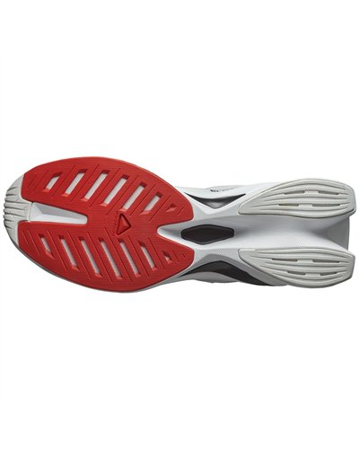 Salomon S/LAB Spectur Unisex Running Shoes, White/Fiery Red/Black